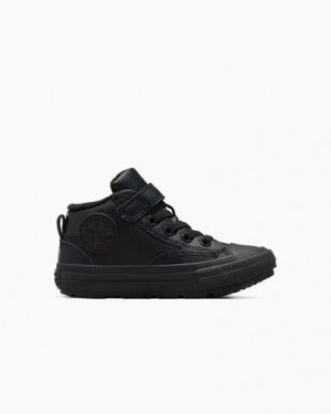 Black Converse Chuck Taylor All Star Malden Street Kids' Boots UK | C-71485329