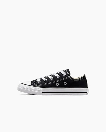 Black Converse Chuck Taylor All Star Classic Kids' Sneakers UK | C-97164259