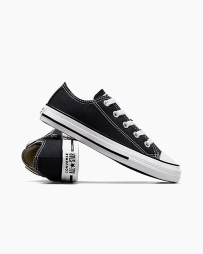 Black Converse Chuck Taylor All Star Classic Kids' Sneakers UK | C-97164259