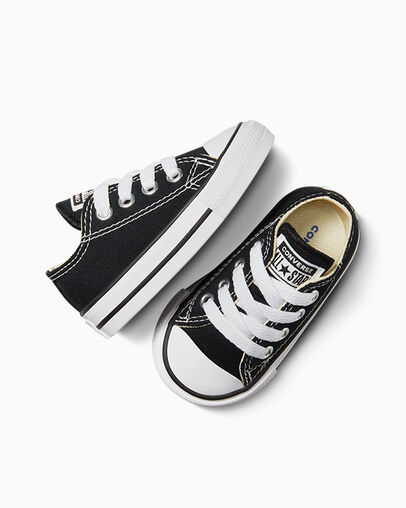 Black Converse Chuck Taylor All Star Classic Kids' Sneakers UK | C-12935679