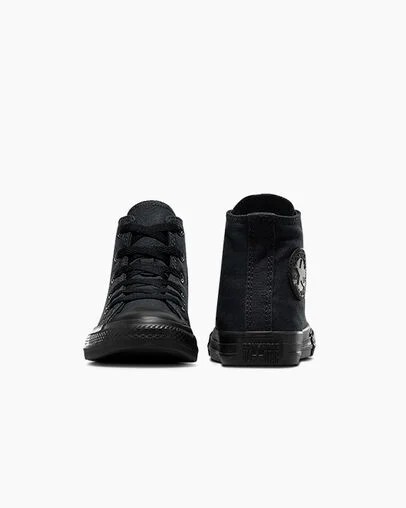 Black Converse Chuck Taylor All Star Classic Kids' Sneakers UK | C-64507319