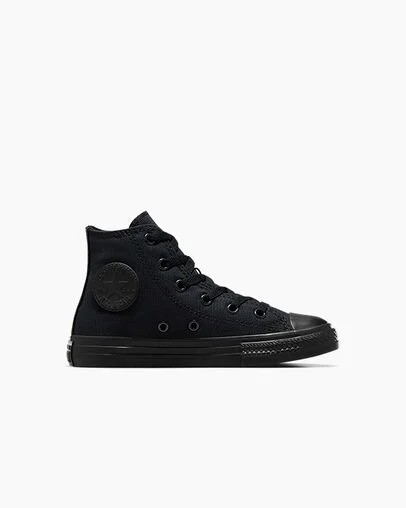 Black Converse Chuck Taylor All Star Classic Kids\' Sneakers UK | C-64507319