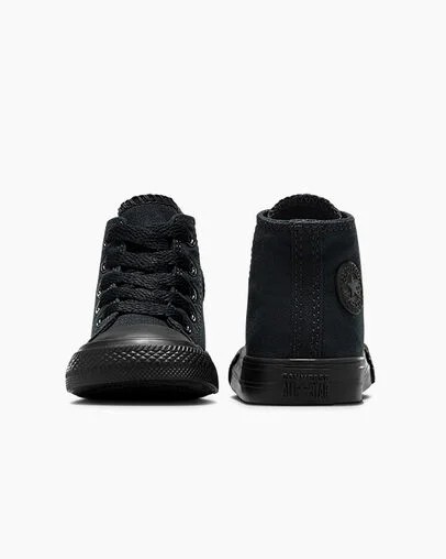Black Converse Chuck Taylor All Star Classic Kids' Sneakers UK | C-65830799