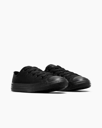 Black Converse Chuck Taylor All Star Classic Kids' Sneakers UK | C-54732989