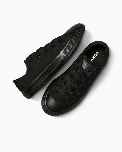 Black Converse Chuck Taylor All Star Classic Kids' Sneakers UK | C-54732989
