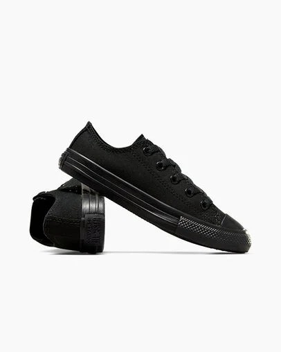 Black Converse Chuck Taylor All Star Classic Kids' Sneakers UK | C-54732989