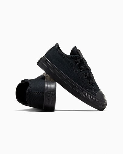 Black Converse Chuck Taylor All Star Classic Kids' Sneakers UK | C-56780299