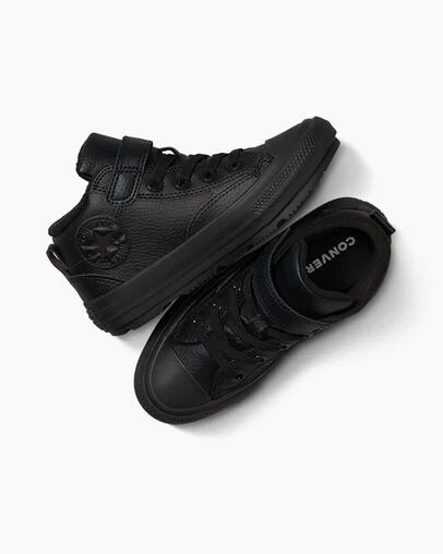Black Converse Chuck Taylor All Star Malden Street Kids' Boots UK | C-71485329