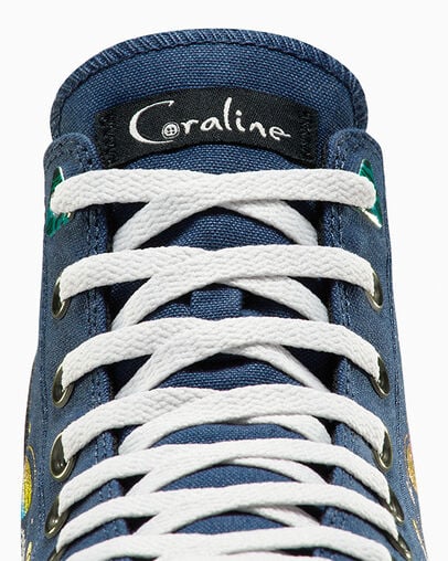 Black Converse Converse x Coraline Chuck Taylor All Star Men Sneakers UK | C-40387619