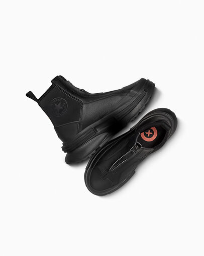 Black Converse Run Star Legacy Chelsea CX Luxe Workwear Men Sneakers UK | C-95748029