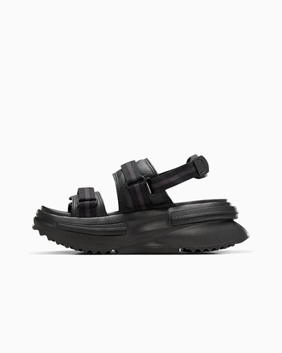 Black Converse Run Star Utility CX Women Sandals UK | C-42538099