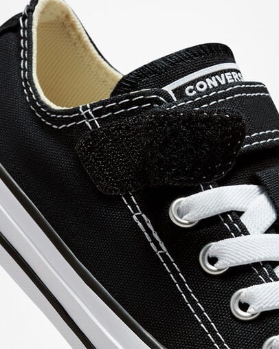 Black / Beige / White Converse Chuck Taylor All Star 1V Kids' Sneakers UK | C-13578969
