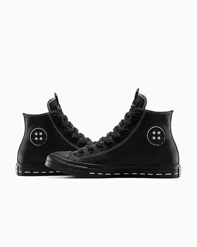 Black / Black Converse Converse x Coraline “Other Wybie” Chuck Taylor All Star Men Sneakers UK | C-51467399