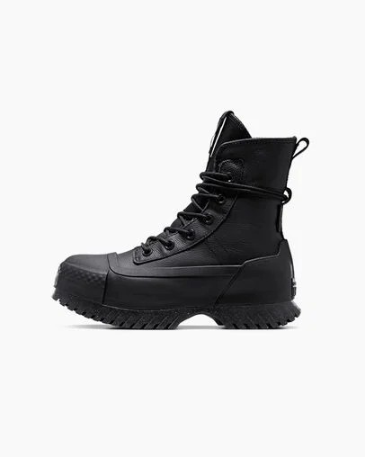 Black / Grey Converse Chuck Taylor All Star Lugged 2.0 XHi Waterproof Women Boots UK | C-12039469