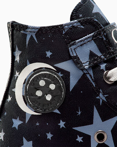 Black / Pink Converse Converse x Coraline Chuck Taylor All Star Easy On Kids' Sneakers UK | C-24635979