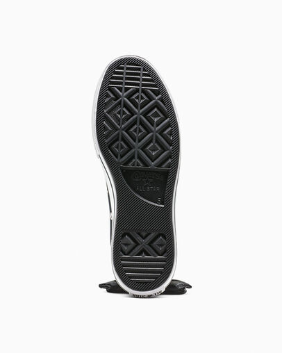 Black / White Converse Chuck Taylor All Star Lift Women Platform Shoes UK | C-58397619