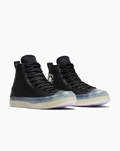Black / White Converse Chuck Taylor All Star CX EXP2 Men Sneakers UK | C-96234019