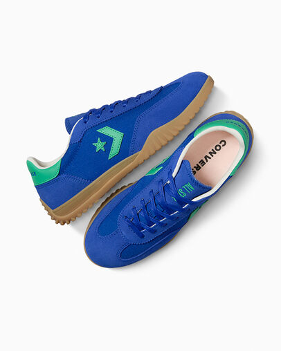 Blue / Green Converse Run Star Men Trainers UK | C-64750139