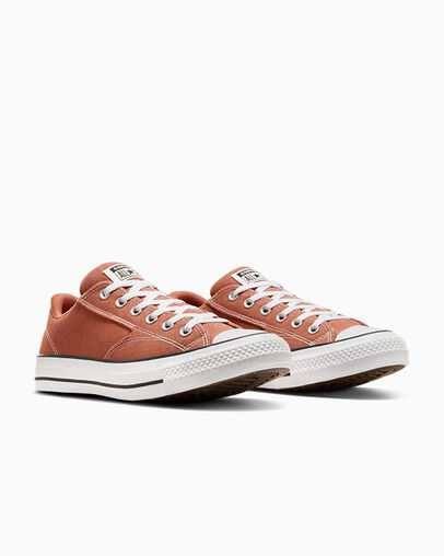Burgundy Converse Chuck Taylor All Star Malden Street Men Tennis Shoes UK | C-17205489