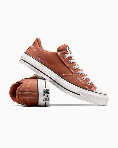 Burgundy Converse Chuck Taylor All Star Malden Street Men Tennis Shoes UK | C-17205489