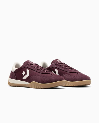 Burgundy / White Converse Run Star Women Trainers UK | C-62910589