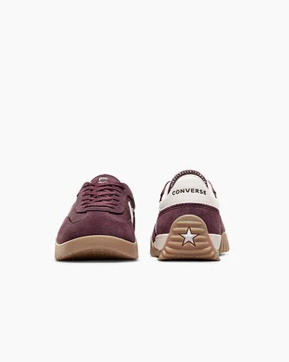 Burgundy / White Converse Run Star Women Trainers UK | C-62910589