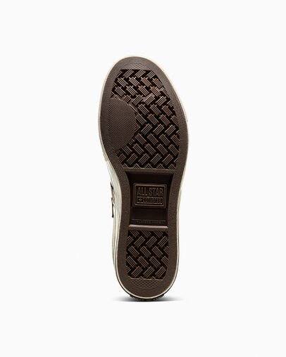 Grey Brown Converse Star Player 76 Luxe Men Tennis Shoes UK | C-19586329