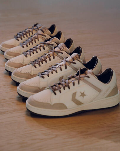Khaki Grey / Purple Converse Converse x A Ma Manière Weapon Men Tennis Shoes UK | C-41037299