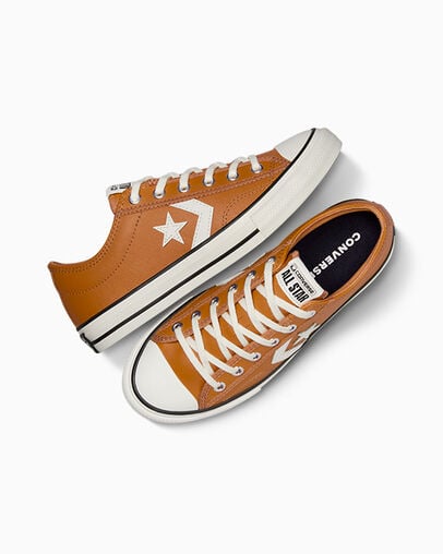 Multicolor Converse Star Player 76 Leather Kids' Sneakers UK | C-31276509