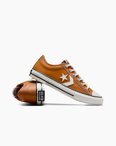 Multicolor Converse Star Player 76 Leather Kids' Sneakers UK | C-31276509