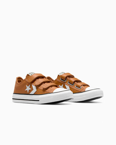 Multicolor Converse Star Player 76 Leather Kids' Sneakers UK | C-49502179