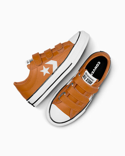 Multicolor Converse Star Player 76 Leather Kids' Sneakers UK | C-49502179