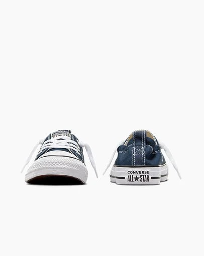 Navy Converse Chuck Taylor All Star Shoreline Women Slip On Shoes UK | C-16320789