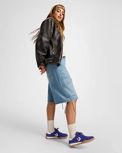 Purple / White Converse Run Star Women Trainers UK | C-76419239