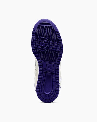 Purple / White Converse Weapon Women Boots UK | C-05436989