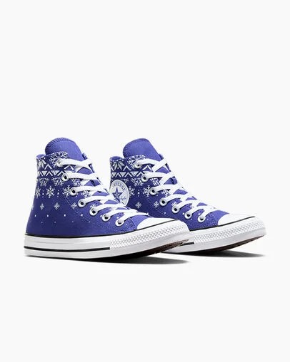 Purple / White / Black Converse Chuck Taylor All Star Men Sneakers UK | C-89045239