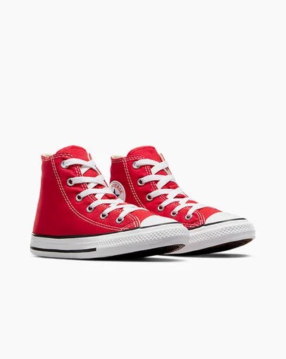 Red Converse Chuck Taylor All Star Classic Kids' Sneakers UK | C-90471569