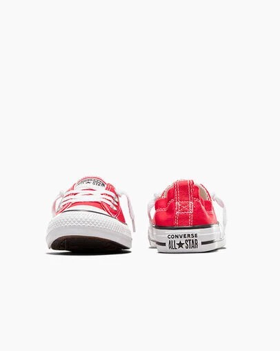 Red Converse Chuck Taylor All Star Shoreline Women Slip On Shoes UK | C-54869029