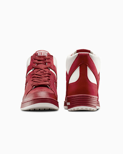 Red Converse Weapon Luxe Men Basketball Shoes UK | C-06743519