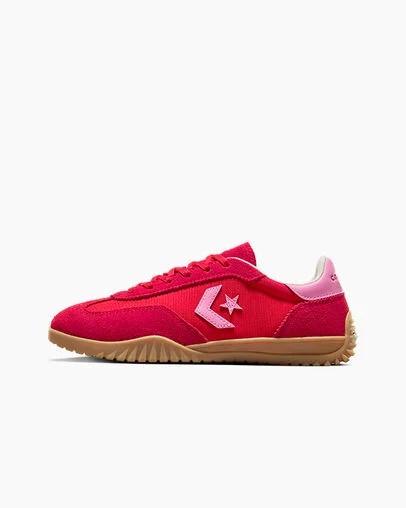 Red / Pink Converse Run Star Men Trainers UK | C-46513879