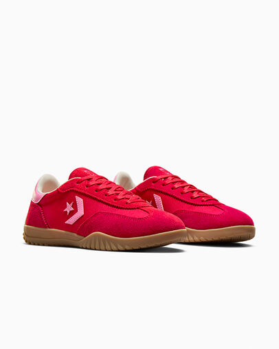 Red / Pink Converse Run Star Men Trainers UK | C-46513879