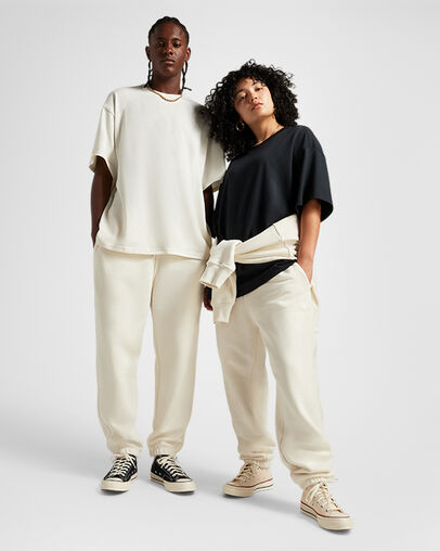 White Converse Gold Standard Men Sweatpants UK | C-98152469