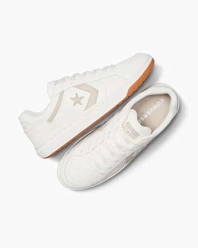 White Converse Pro Blaze Classic Luxe Sport Women Basketball Shoes UK | C-57296849