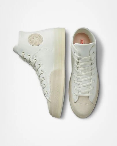 White / Beige Converse Chuck 70 Marquis Men Sneakers UK | C-60143579