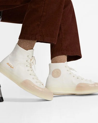 White / Beige Converse Chuck 70 Marquis Men Sneakers UK | C-60143579