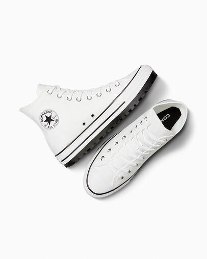 White / Black Converse Chuck Taylor All Star City Trek Men Sneakers UK | C-09254769