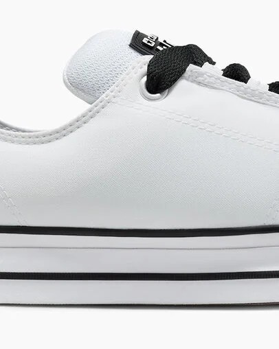 White / Black Converse Chuck Taylor Puff Men Tennis Shoes UK | C-13862749