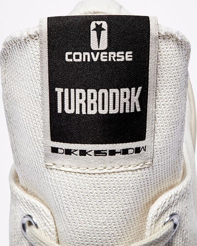 White / Black Converse TURBODRK Chuck 70 Men Sneakers UK | C-21034959