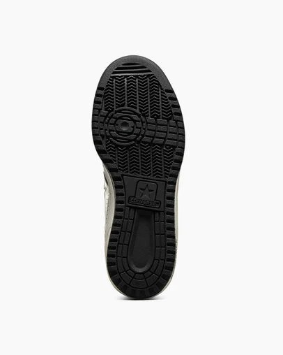 White / Black Converse Weapon Leather Men Tennis Shoes UK | C-57629039