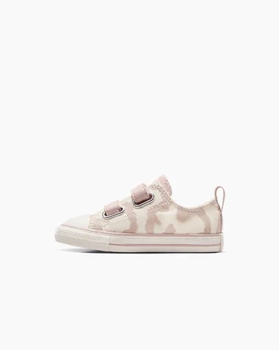 White / Grey Converse Chuck Taylor All Star Leopard Kids' Sneakers UK | C-86742109